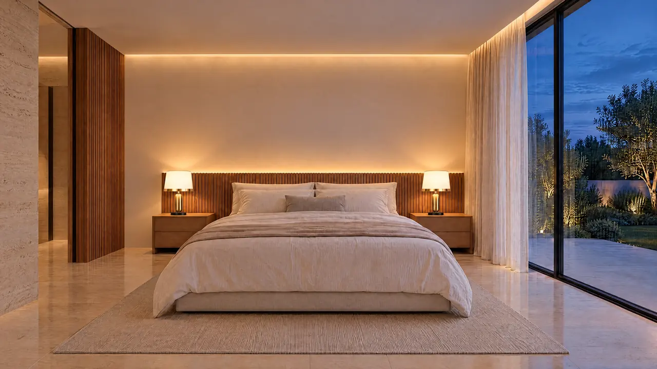 The bedroom